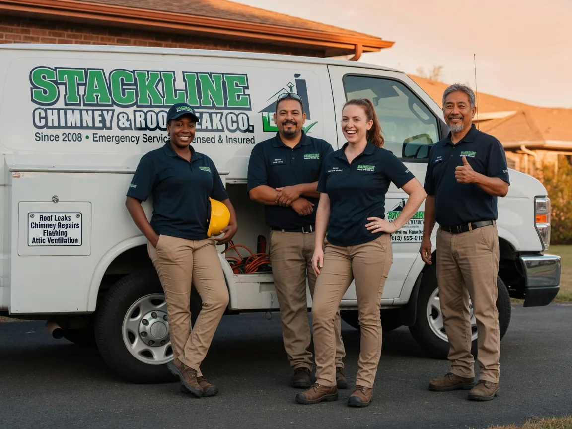Chimney flashing repair company in Cimarron, KS
